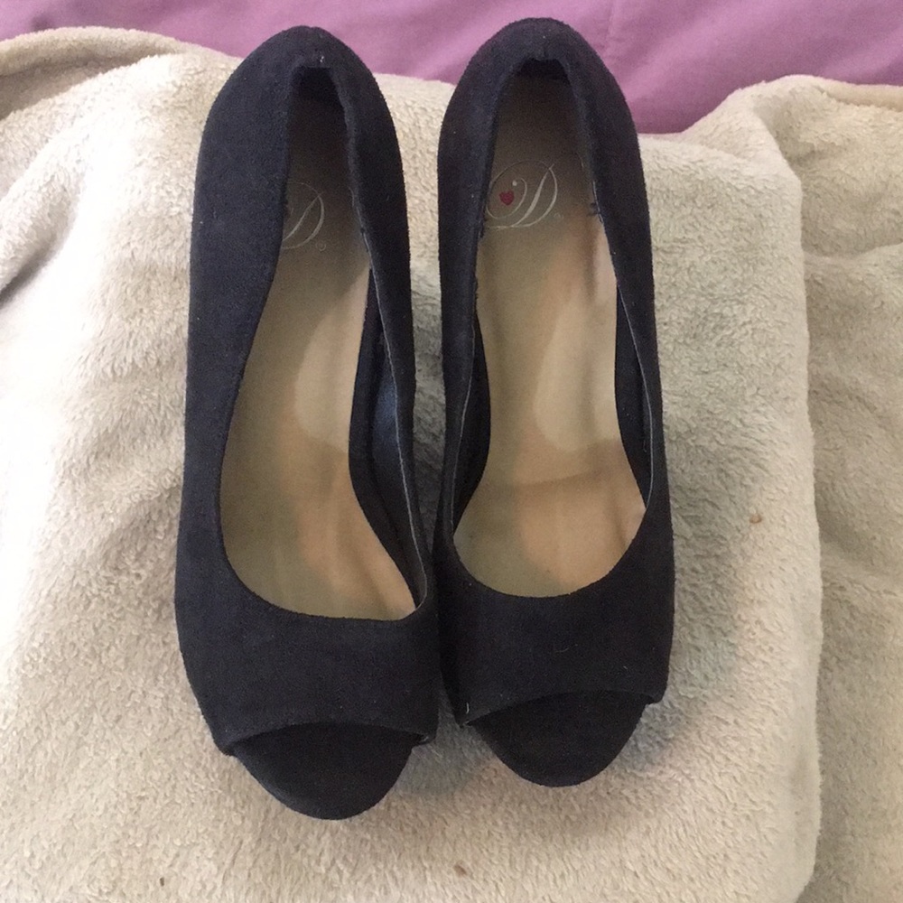 Black heels